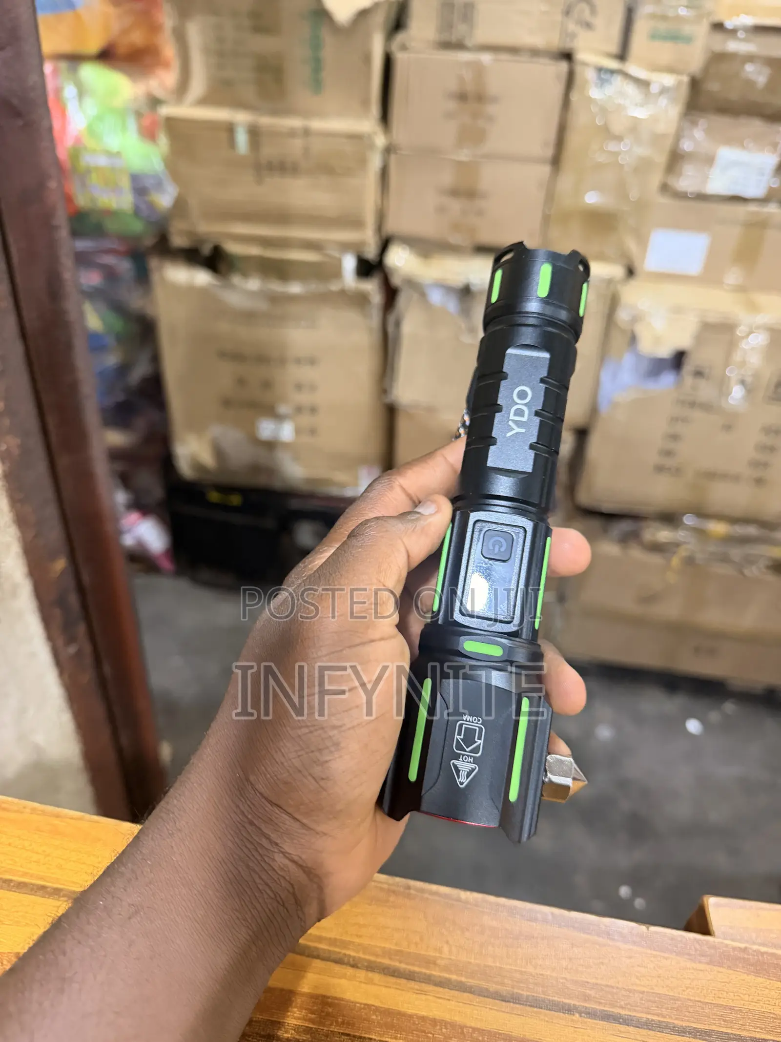 High Lumen Security Flashlight