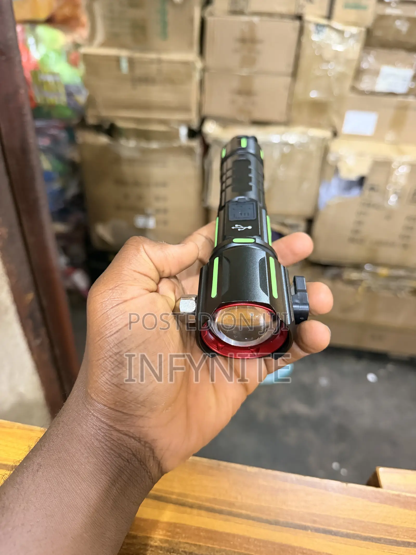 High Lumen Security Flashlight