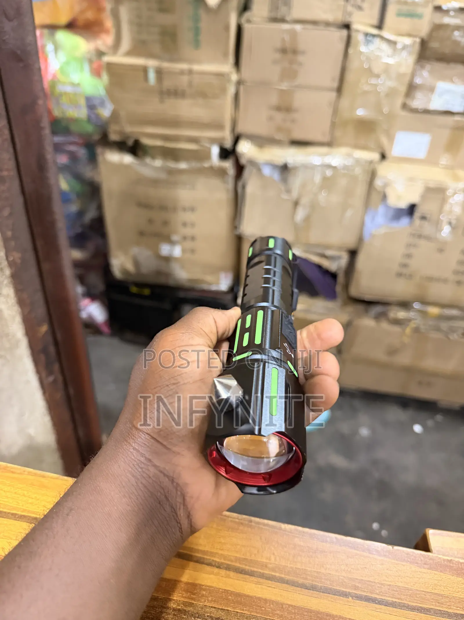 High Lumen Security Flashlight