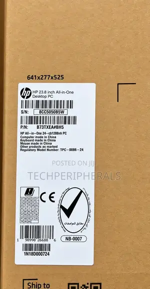 New Desktop Computer HP AiO 24 8GB Intel Core i3 SSD 512GB