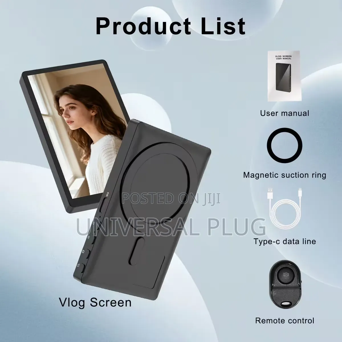 Vlog Screen for Content Creators