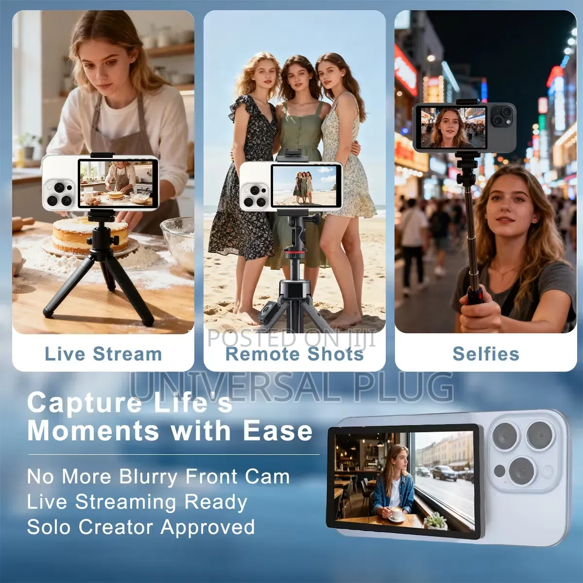 Vlog Screen for Content Creators