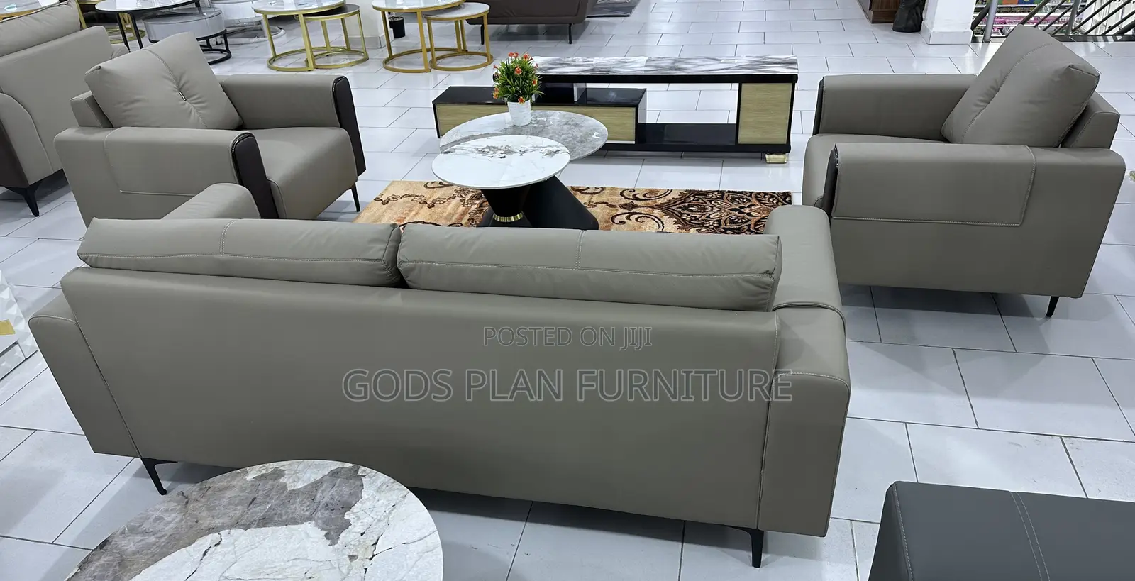 Modern Office Sofa Set FM( 3+1+1)