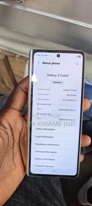 Samsung Galaxy Z Fold4 256 GB Gold