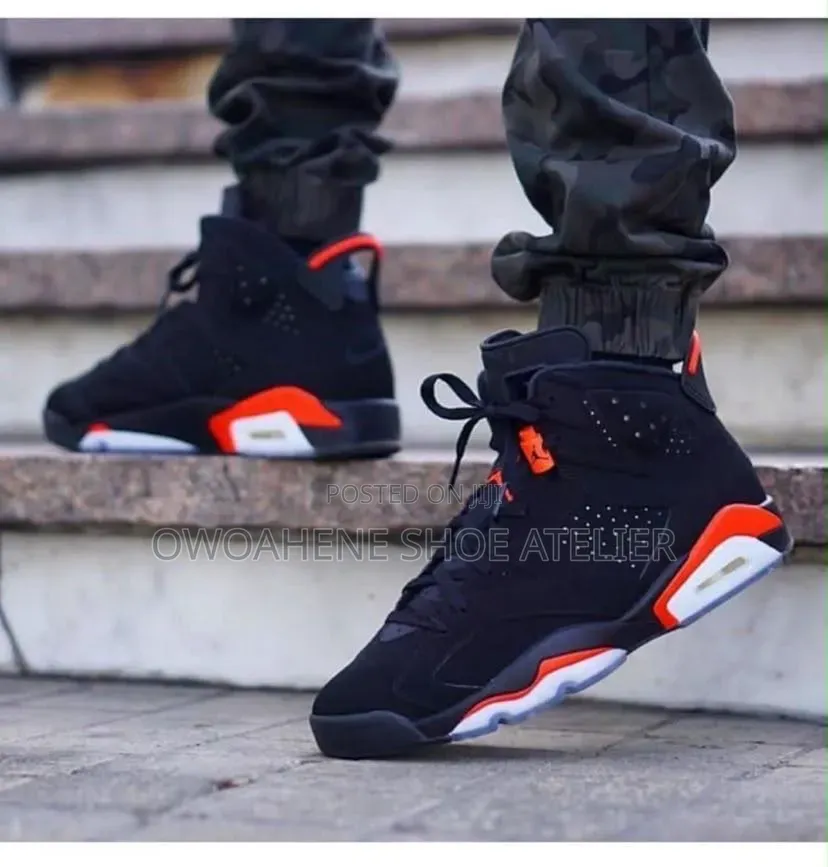 The Shoe Featured in the Highlighted Region Is the Air Jordan 6 Retro