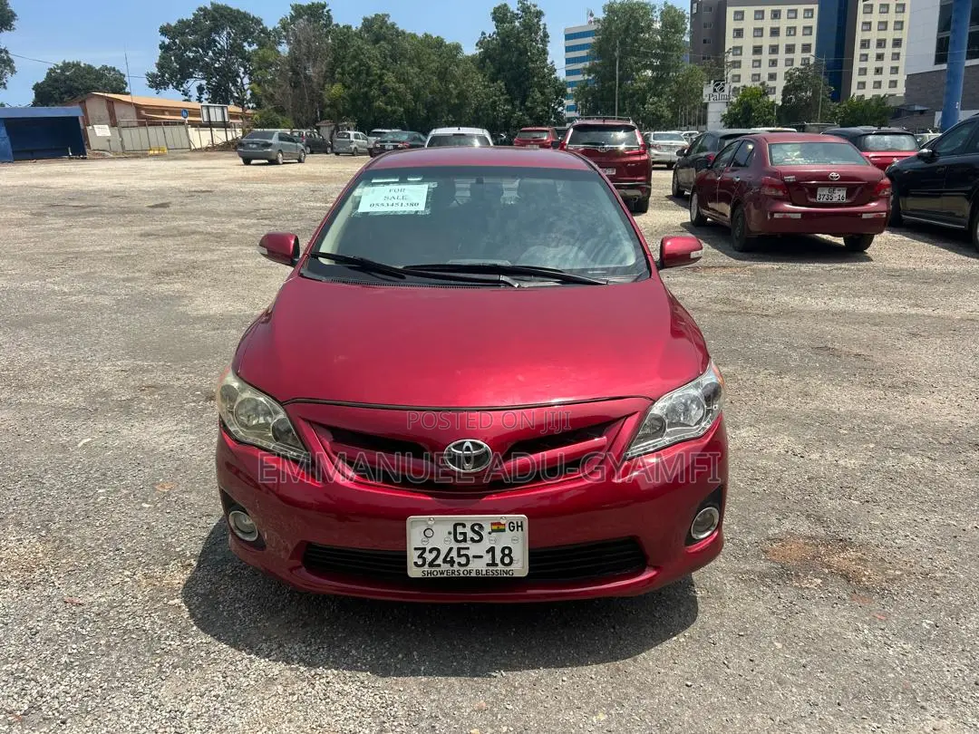 Toyota Corolla LE 4dr Sedan (1.8L 4cyl 4A) 2011 Red
