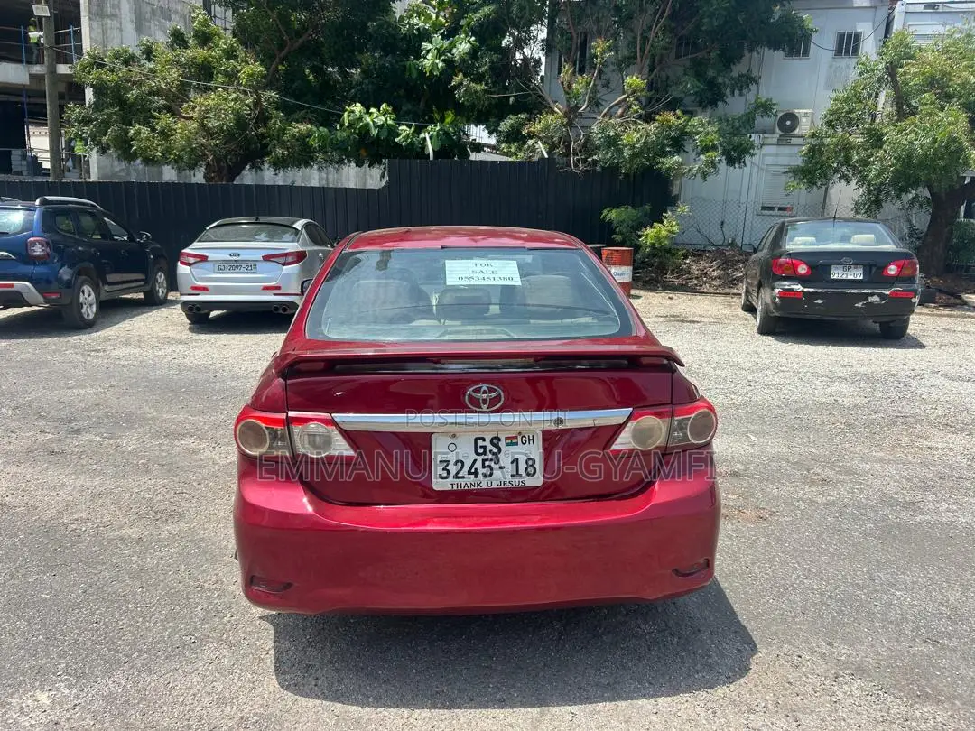 Toyota Corolla LE 4dr Sedan (1.8L 4cyl 4A) 2011 Red