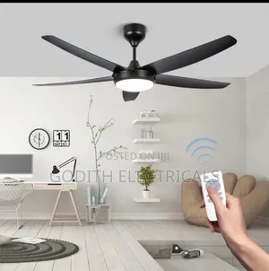 Ceiling Fan 56inches With 5 Blades N 3 Colors
