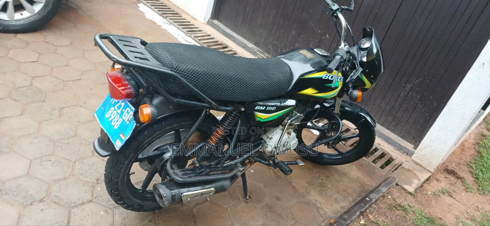 Bajaj Boxer BM100ES 2021 Black