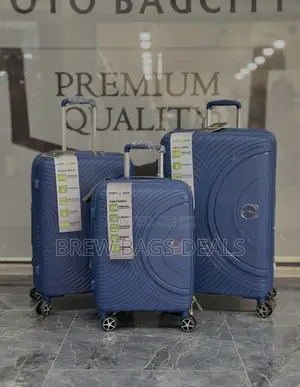 Premium Quality Port Gear 3set Unbreakable Double Zip Traveling Bag.