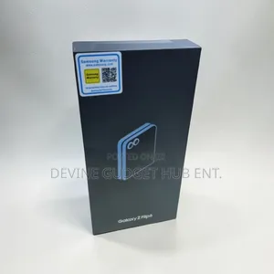 New Samsung Galaxy Z Flip6 256 GB Black
