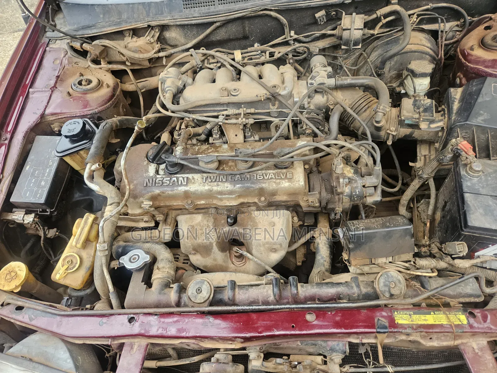 Nissan Sentra GXE 1997 Red