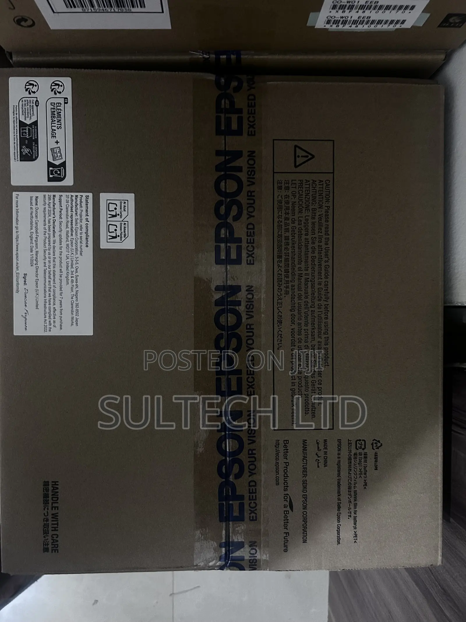 Epson EpiqVision Flex CO-W01 Portable Projector