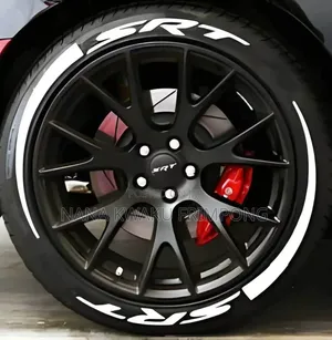 Universal Super Hard Glue Car Tyres Stickers Available for All Tyres