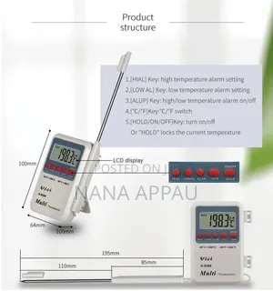 Digital Multi-Thermometer