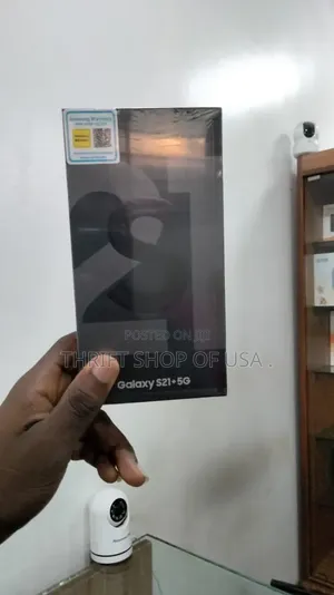 New Samsung Galaxy S21+ 5G 256 GB Black