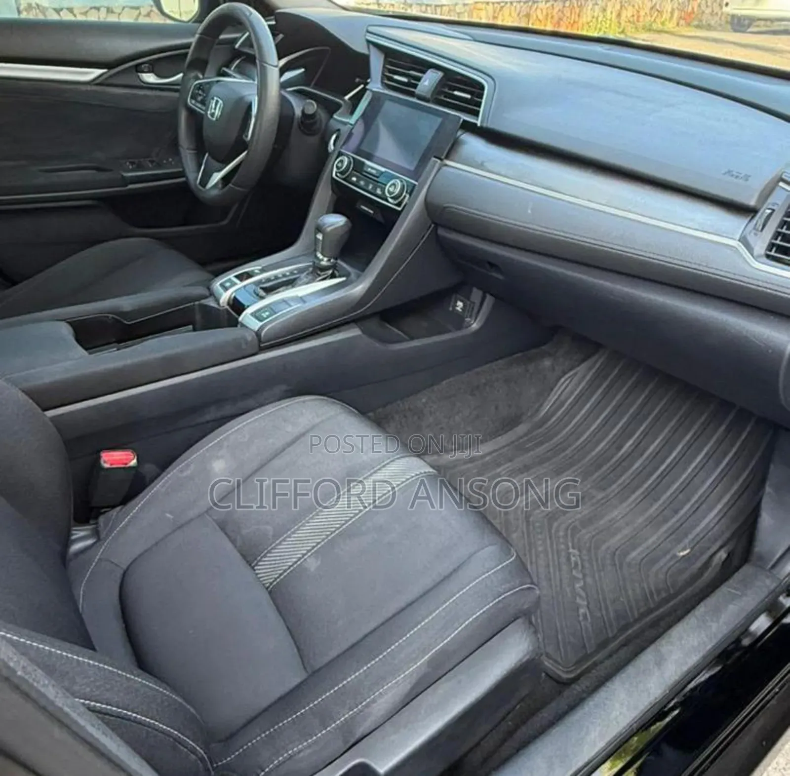 Honda Civic LX 2dr Coupe (2.0L 4cyl) 2016 Black