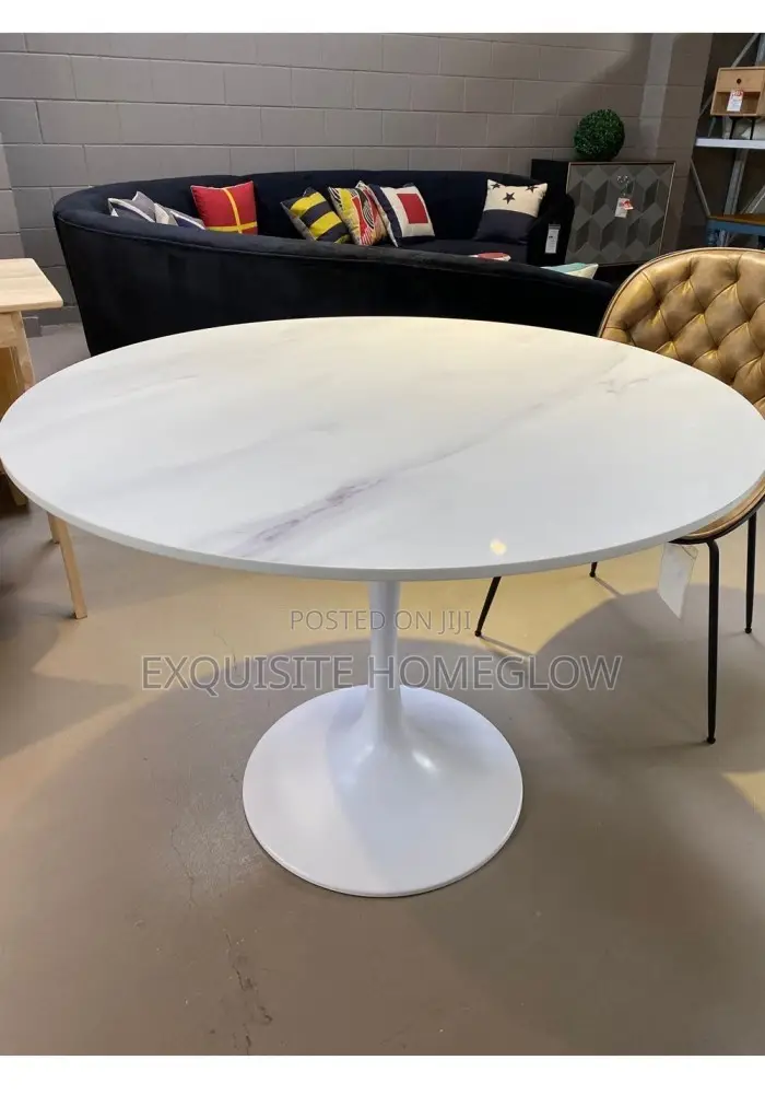 Marble Top Dining Table Available in 80cm(2-3seater)