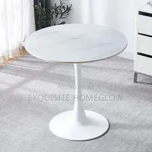 Marble Top Dining Table Available in 80cm(2-3seater)