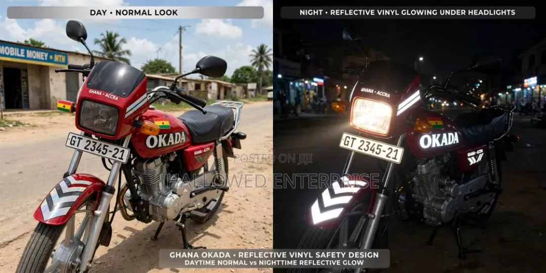 Scorch Reflective Vinyl Printable for Branding and Advertising