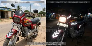 Scorch Reflective Vinyl Printable for Branding and Advertising