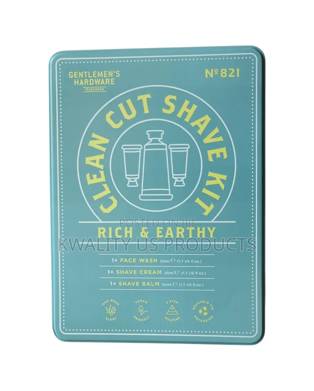 Gentleman's Hardware Clean Cut Shave Kit Set - 3 Pack