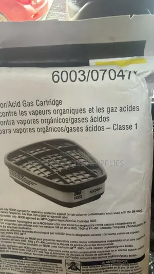 6003 Cartridge for Gas and Acid<> 3M.