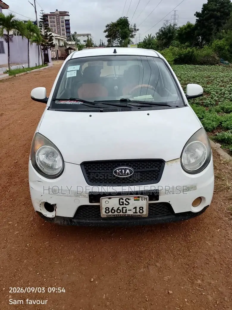 Kia Morning 2010 White