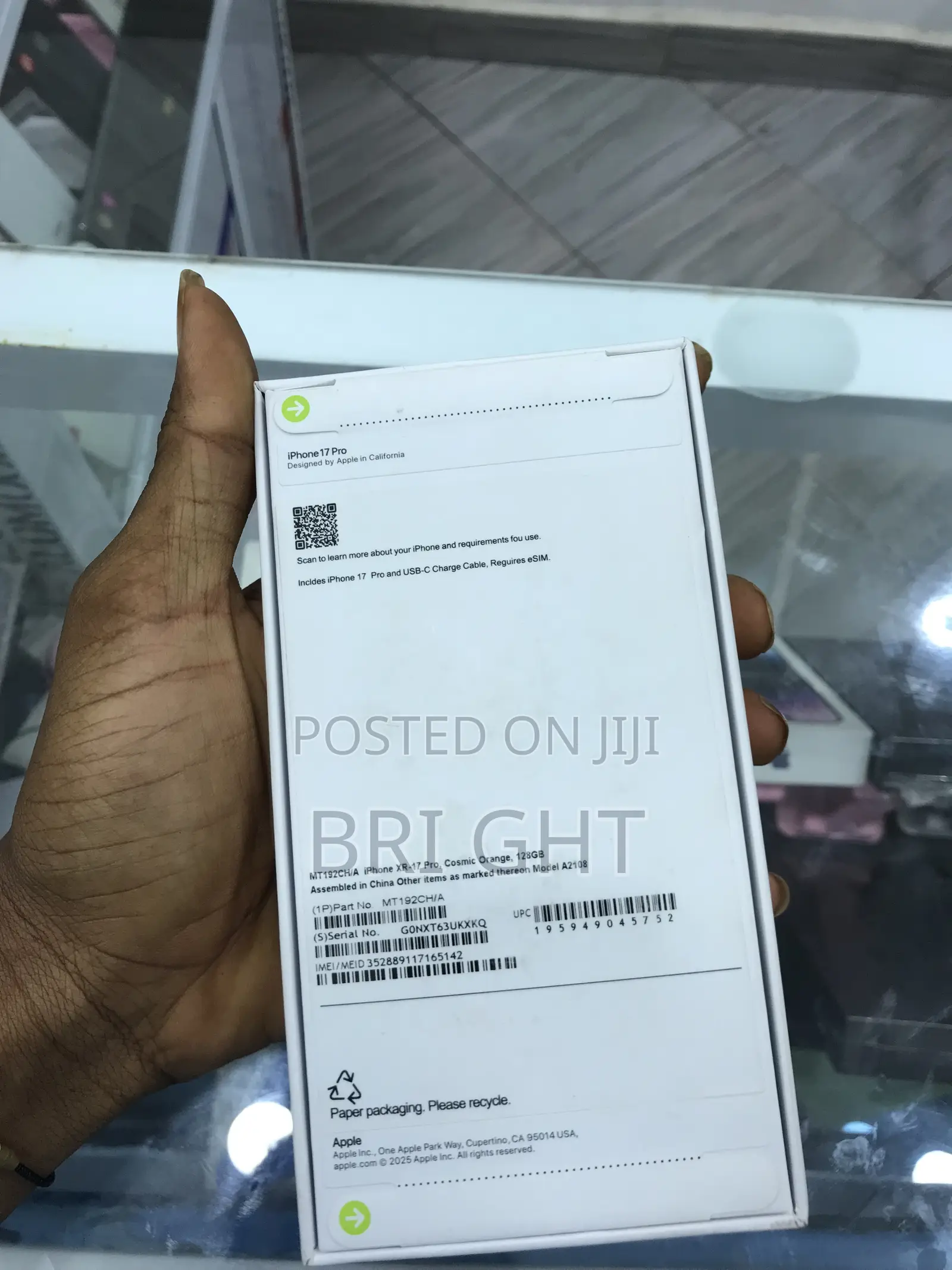 New Apple iPhone XR 128 GB Orange