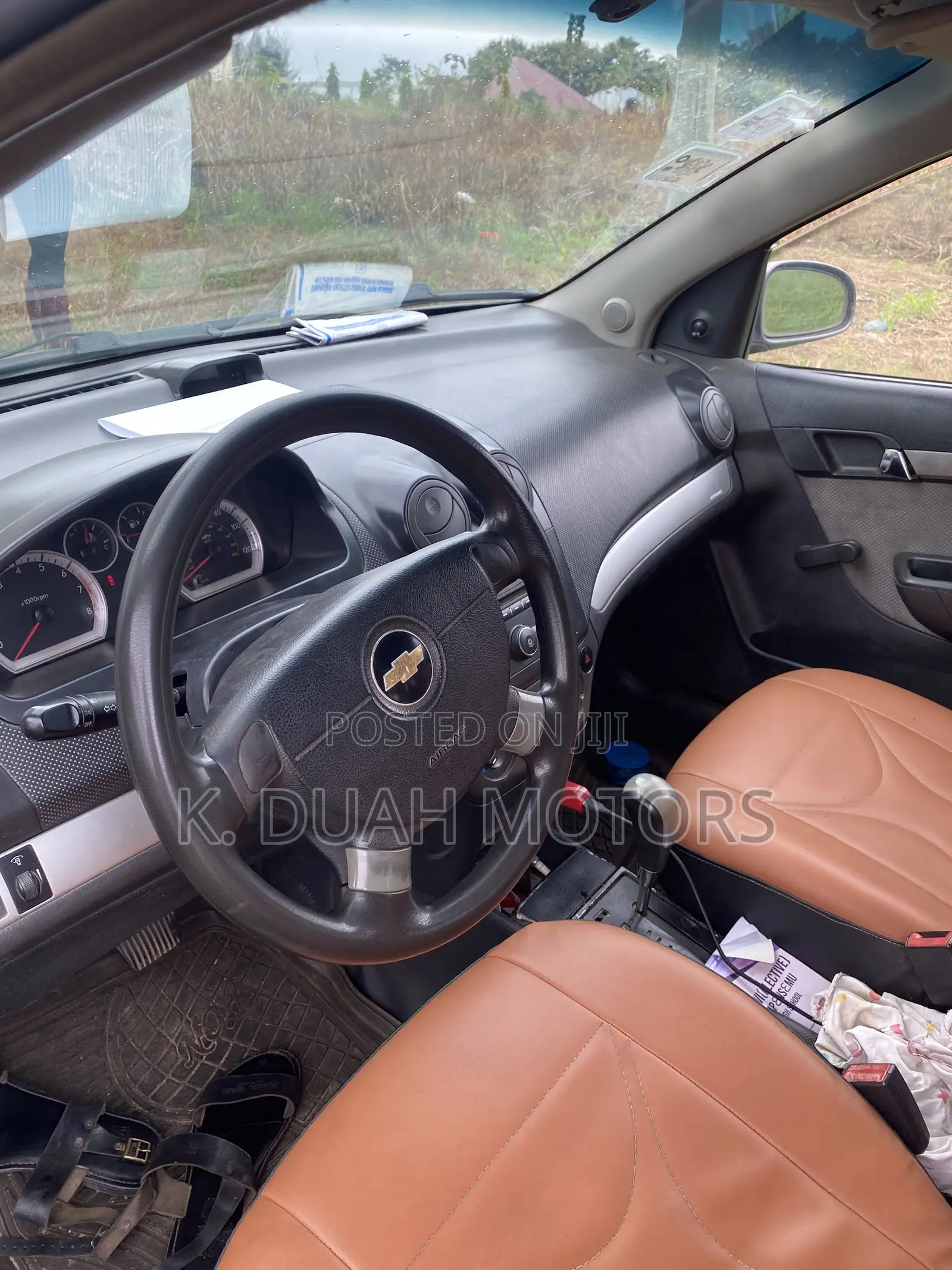Chevrolet Aveo 2012 Gray