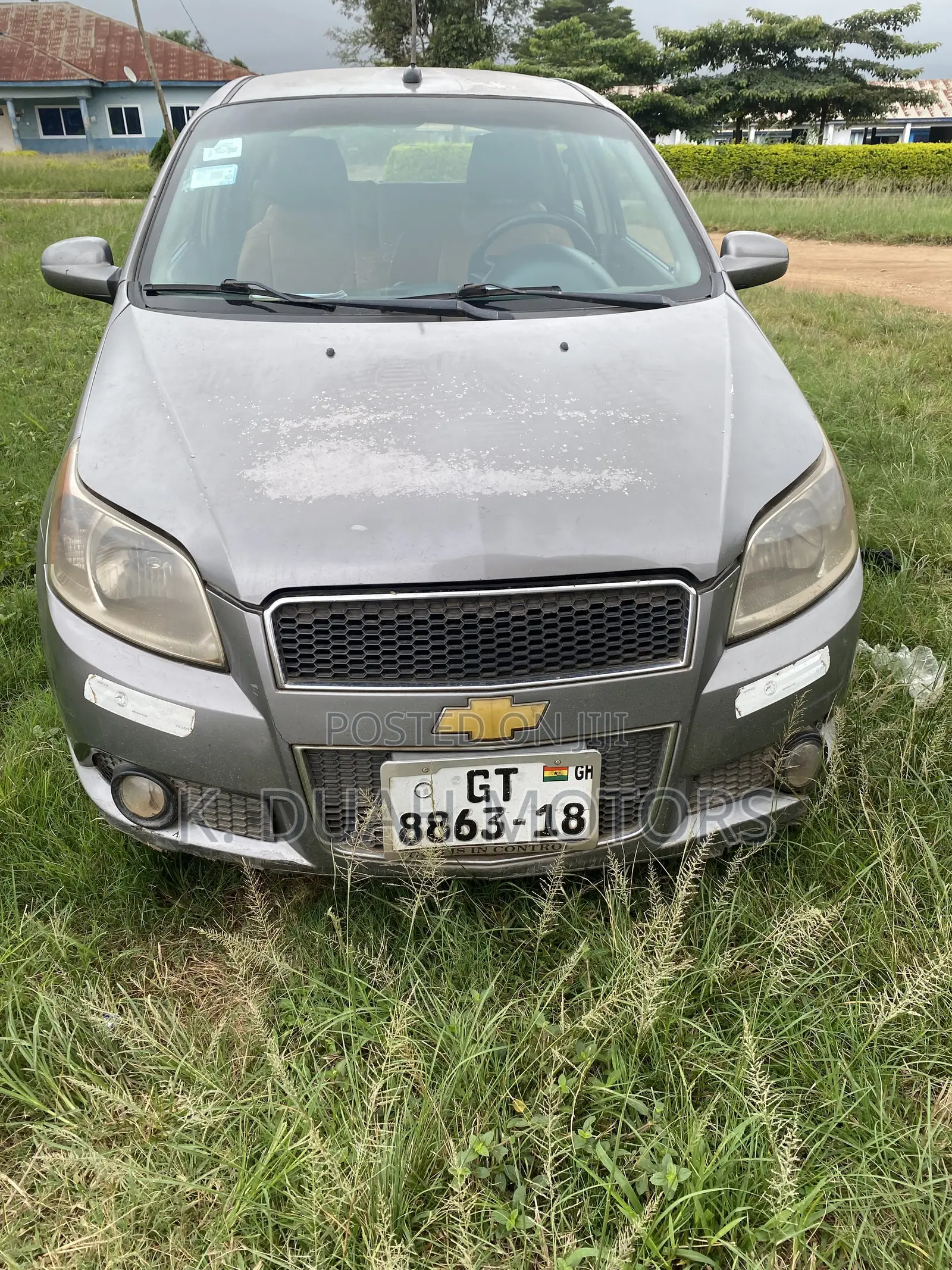 Chevrolet Aveo 2012 Gray