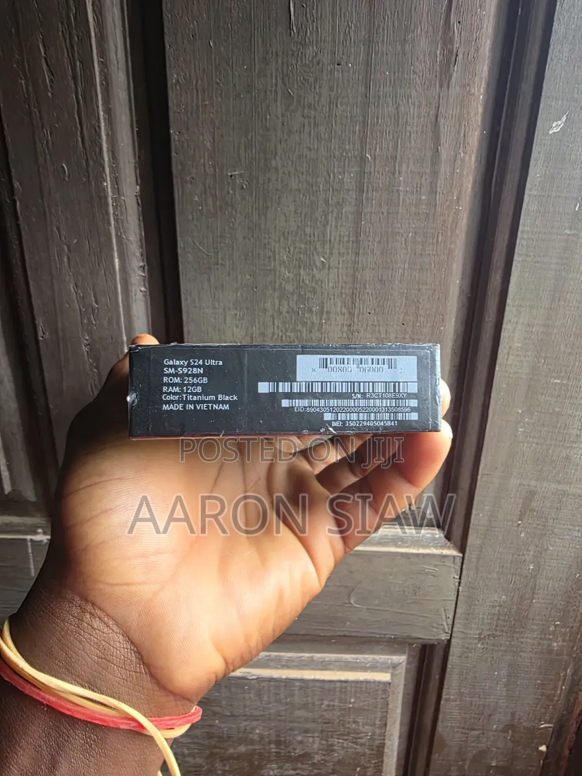 New Samsung Galaxy S24 Ultra 256 GB Black
