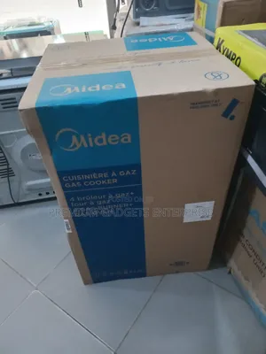 Black Mirror 4 Burner 50x50cm Midea Gas Cooker Sp5055t082-B