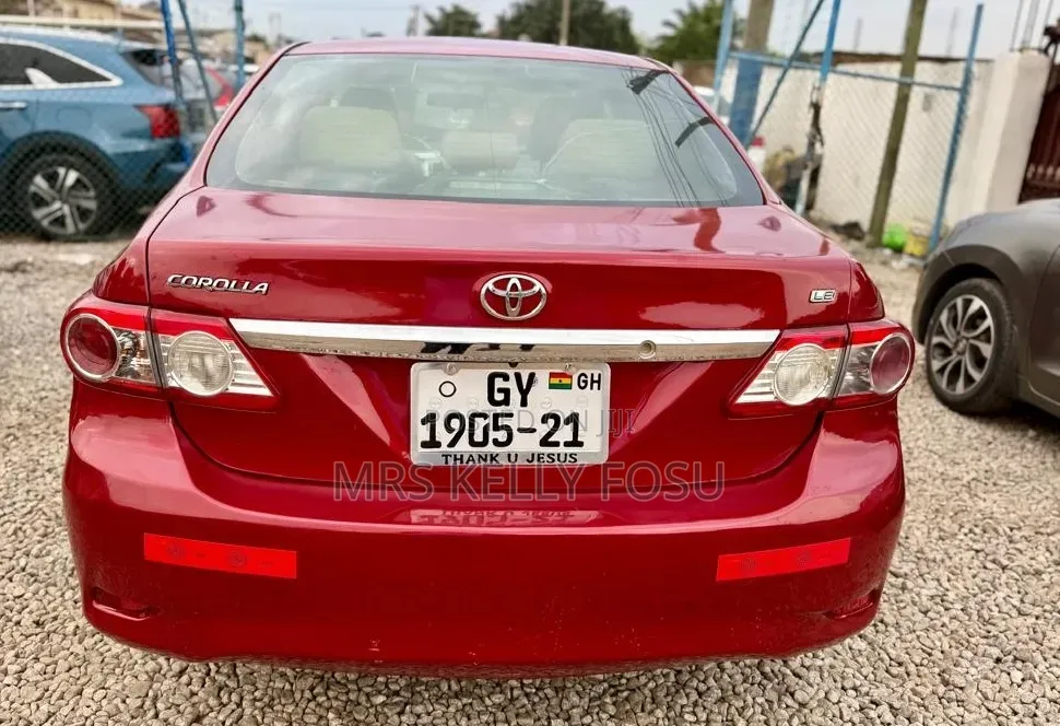 Toyota Corolla 2012 Red