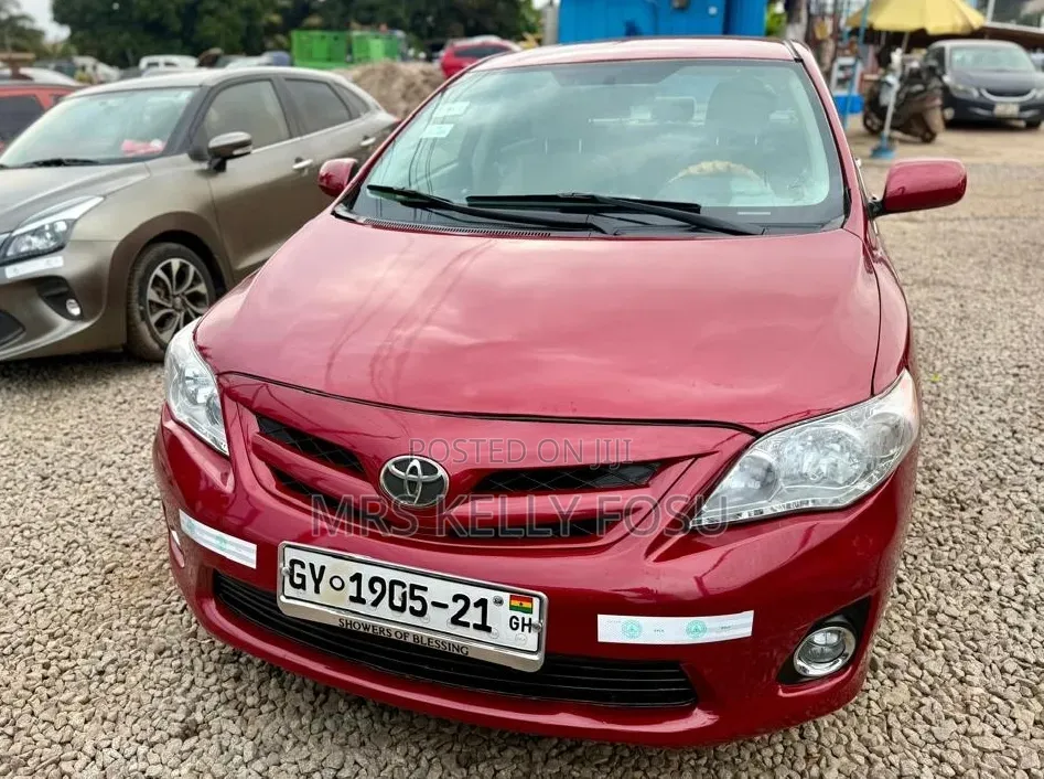 Toyota Corolla 2012 Red