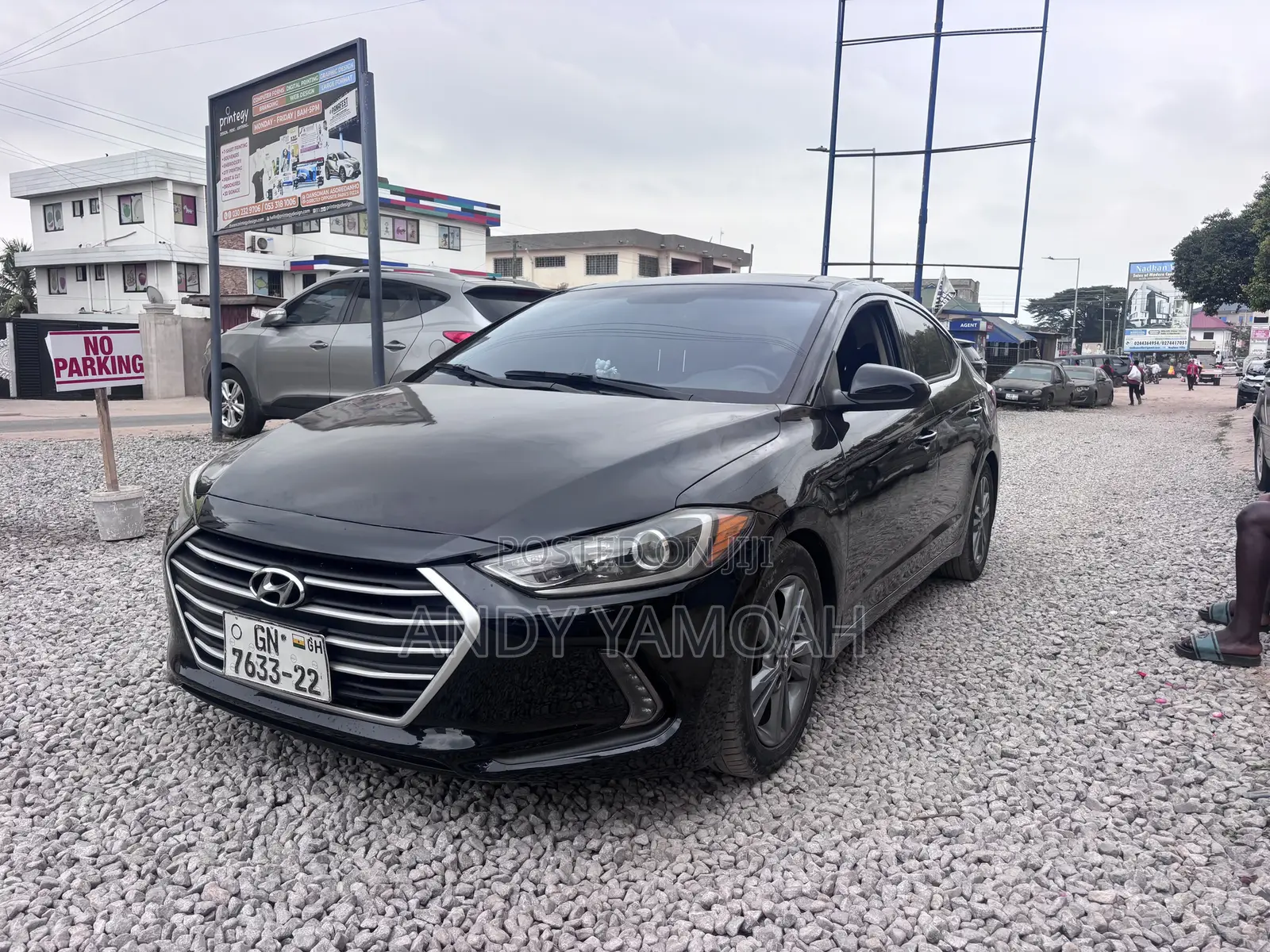 Hyundai Elantra 2017 Black