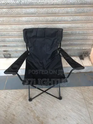 Royal Comfort Black Camp Chair