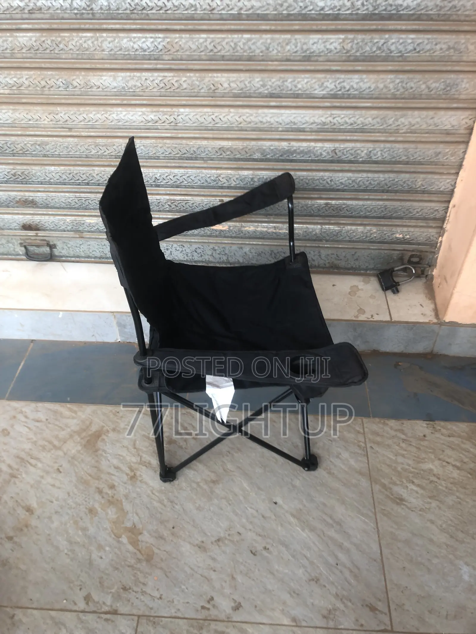 Royal Comfort Black Camp Chair