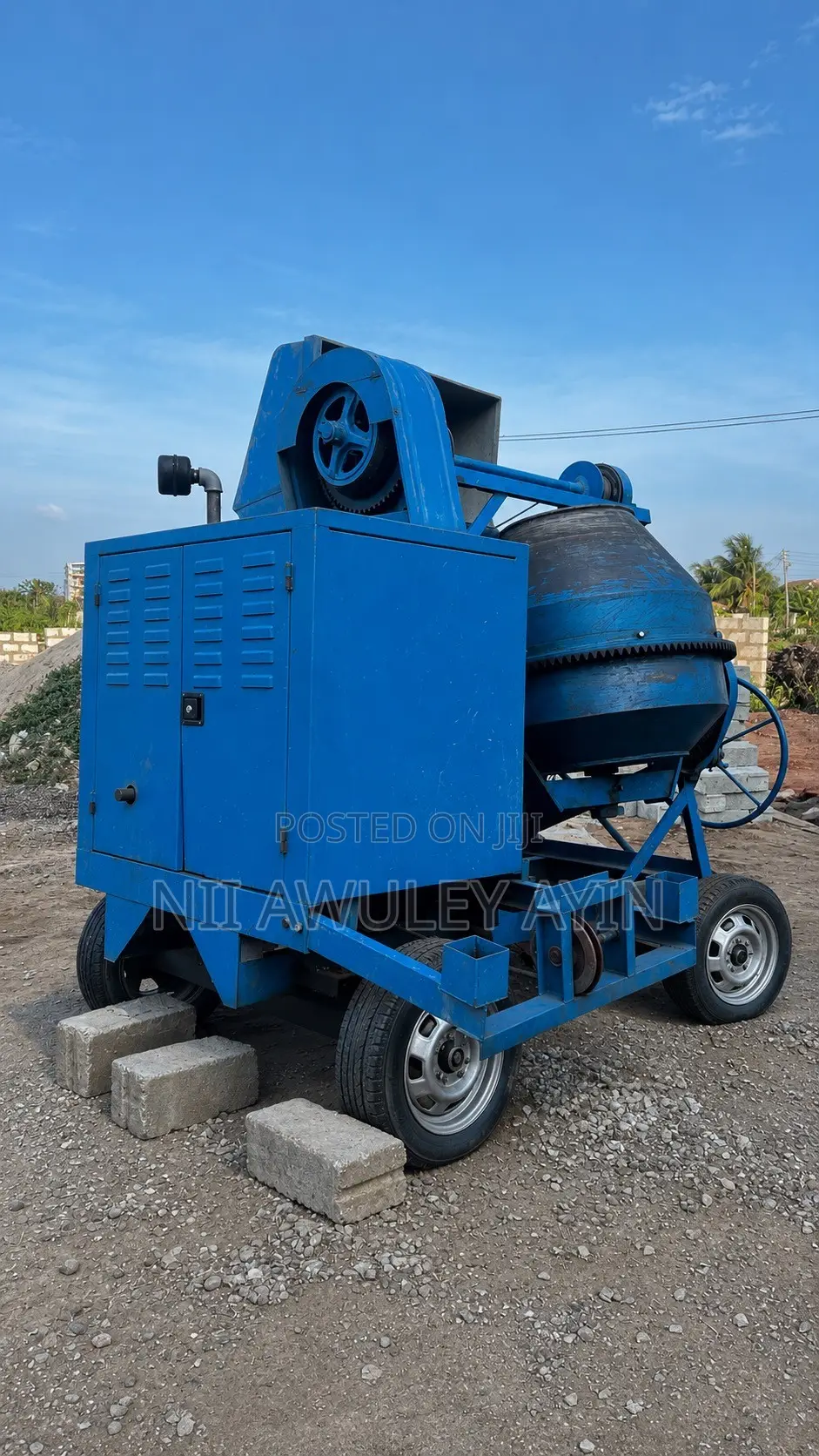 Self Loader Diesel Concrete Mixer