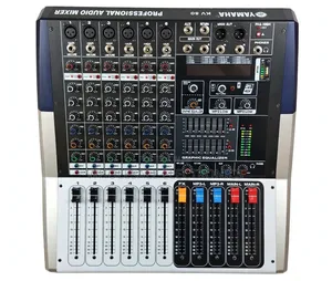 Yamaha KV-80 8-Channel Powered Mixer With Integrated Amplifier