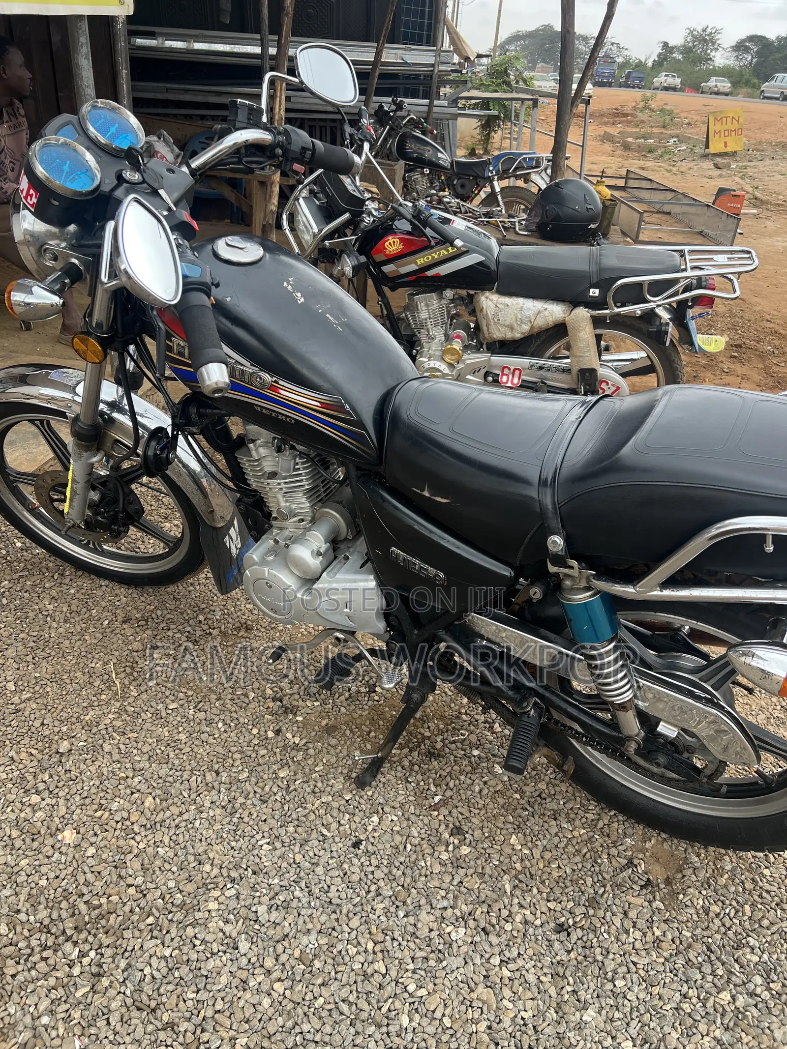 Haojue HJ125-8K 2024 Black