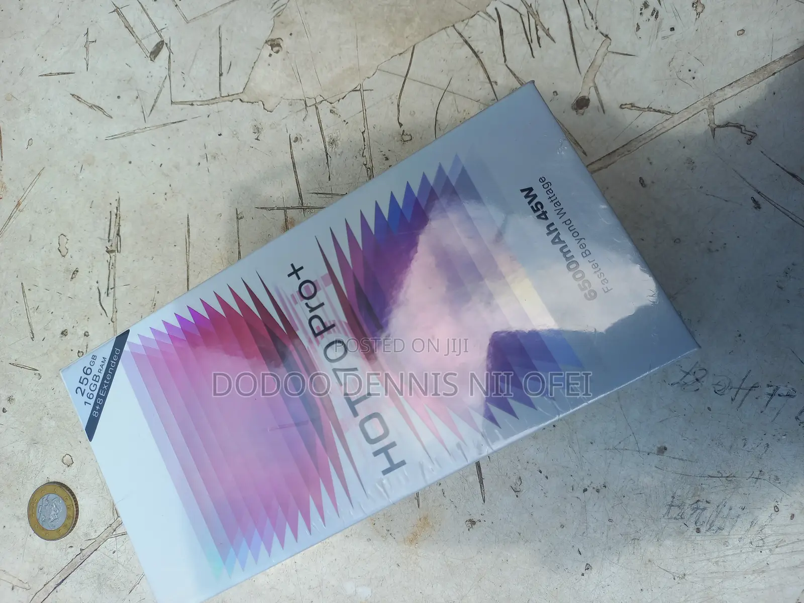 New Infinix Hot 70 Pro 5G+ 256 GB Gray