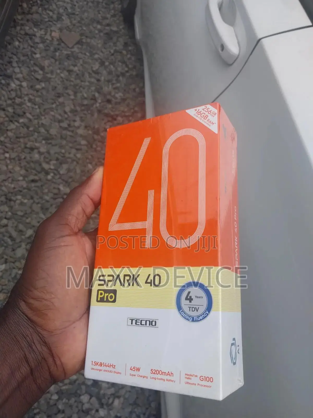 New Tecno Spark 40 Pro 256 GB White