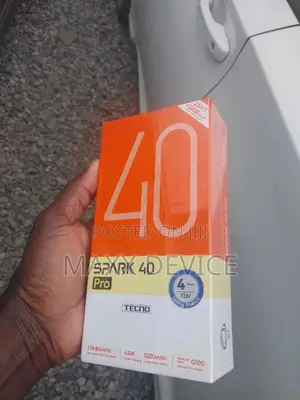 New Tecno Spark 40 Pro 256 GB White