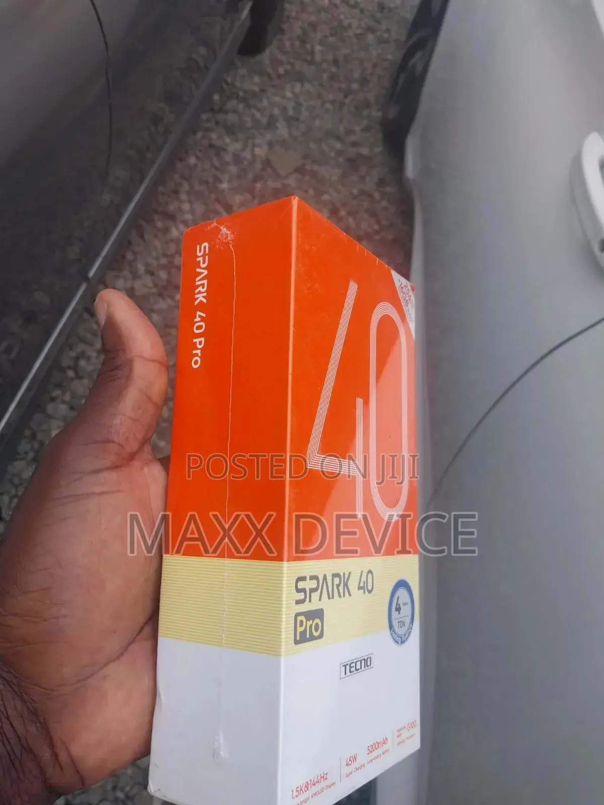 New Tecno Spark 40 Pro 256 GB White
