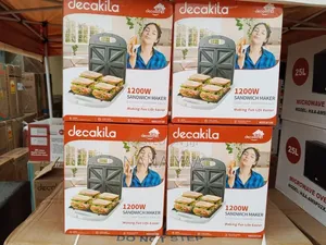 Decakila Durable 4 Slice Sandwich Maker