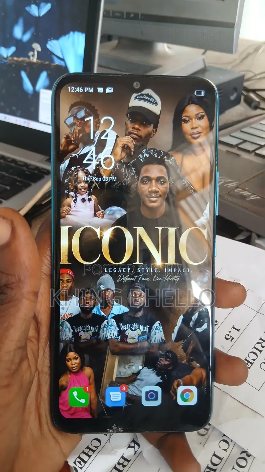 Itel P36 32 GB Blue