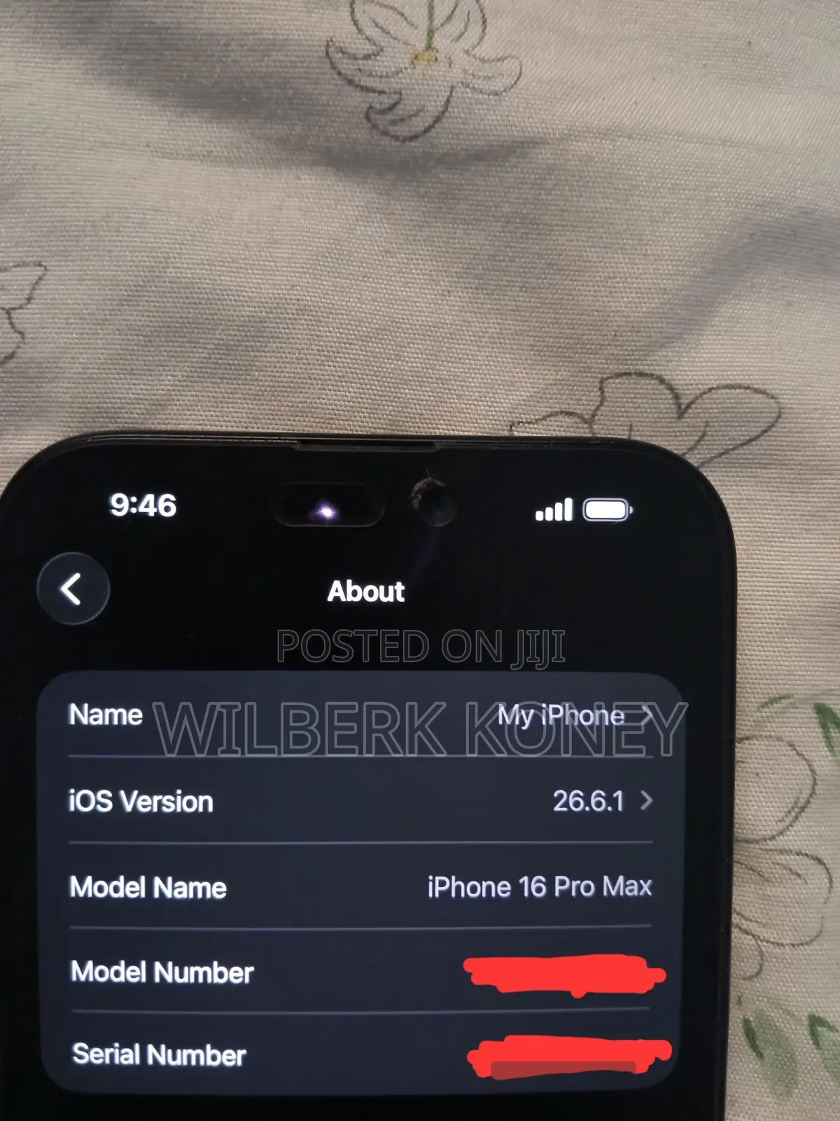 Apple iPhone 16 Pro Max 256 GB Black