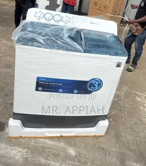Get Classic Midea 18kg Washing Machine(Semi-Auto)White