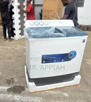 Extremely Classic Midea 18kg Washing Machine(Spin Dry) White